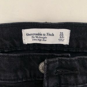 Abercrombie & Fitch Black High Rise Jeans